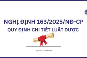 Nghị định quy định chi tiết một số điều và biện pháp để tổ chức, hướng dẫn thi hành luật dược 2025