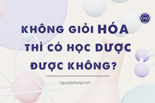 Không giỏi hóa có học được ngành Dược không