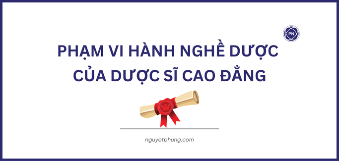 Phạm vi hành nghề dược của dược sĩ cao đẳng