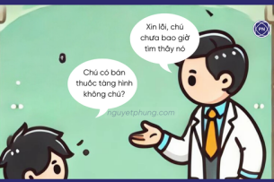 Truyện cười song ngữ: Thuốc tàng hình - Invisible cream