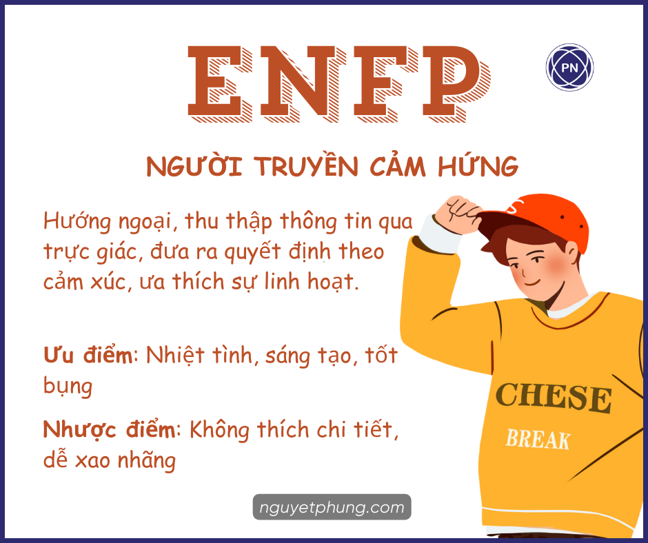 Tính cách nhóm ENFP